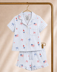 Liberty Bows | Ruffle Short Set