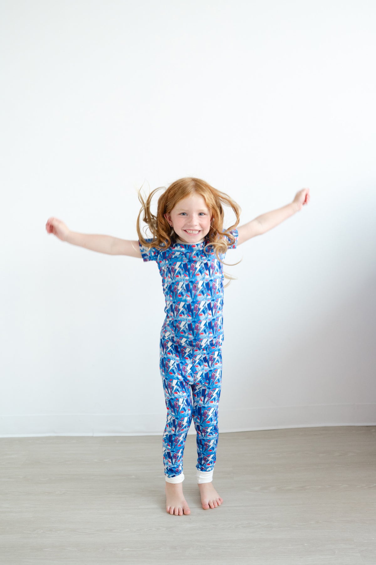 Sunday Funday | Short Sleeve Long Pant Set