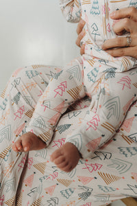 Rosy Pines | Women's Long Sleeve Set