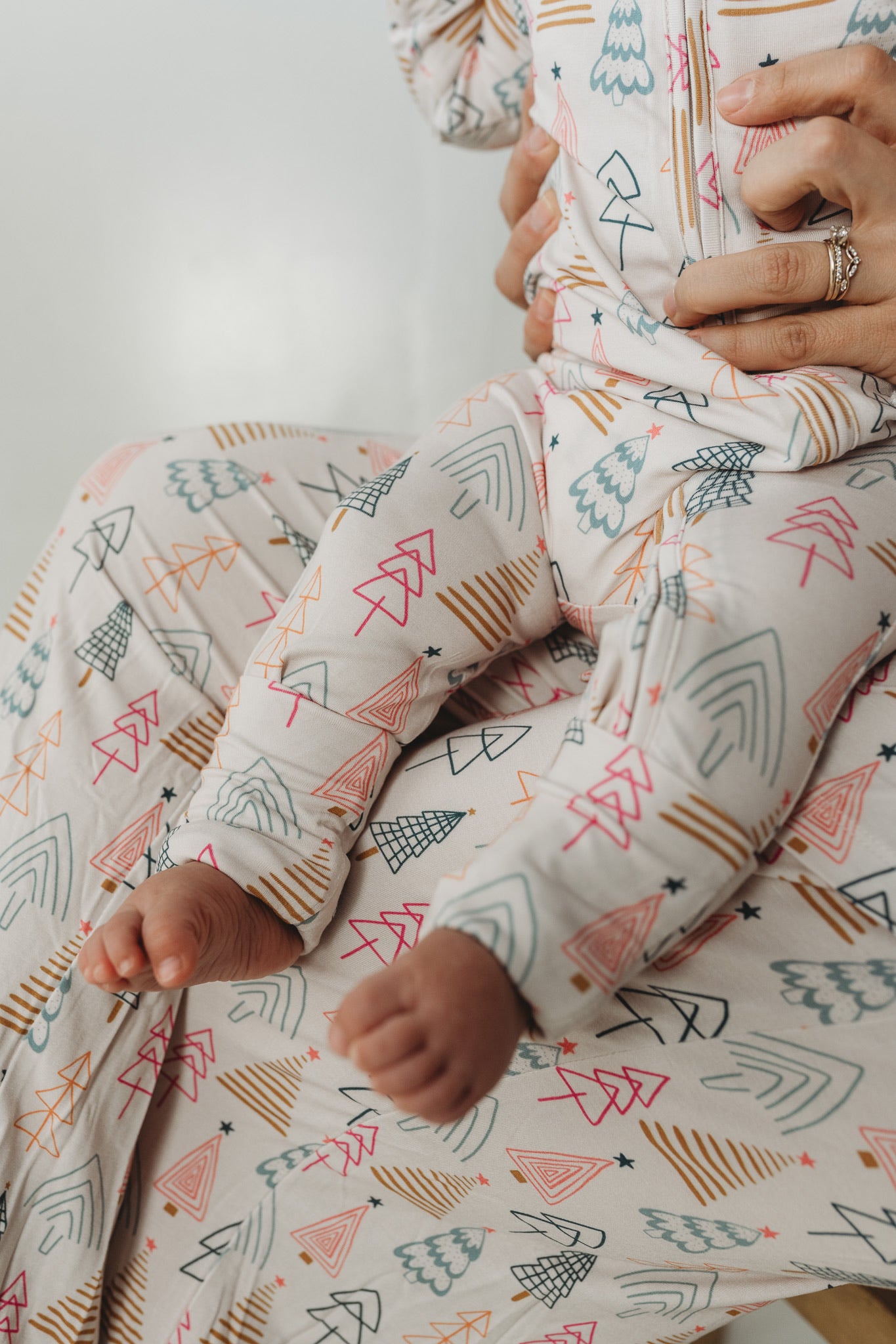 Rosy Pines | Women's Long Sleeve Set
