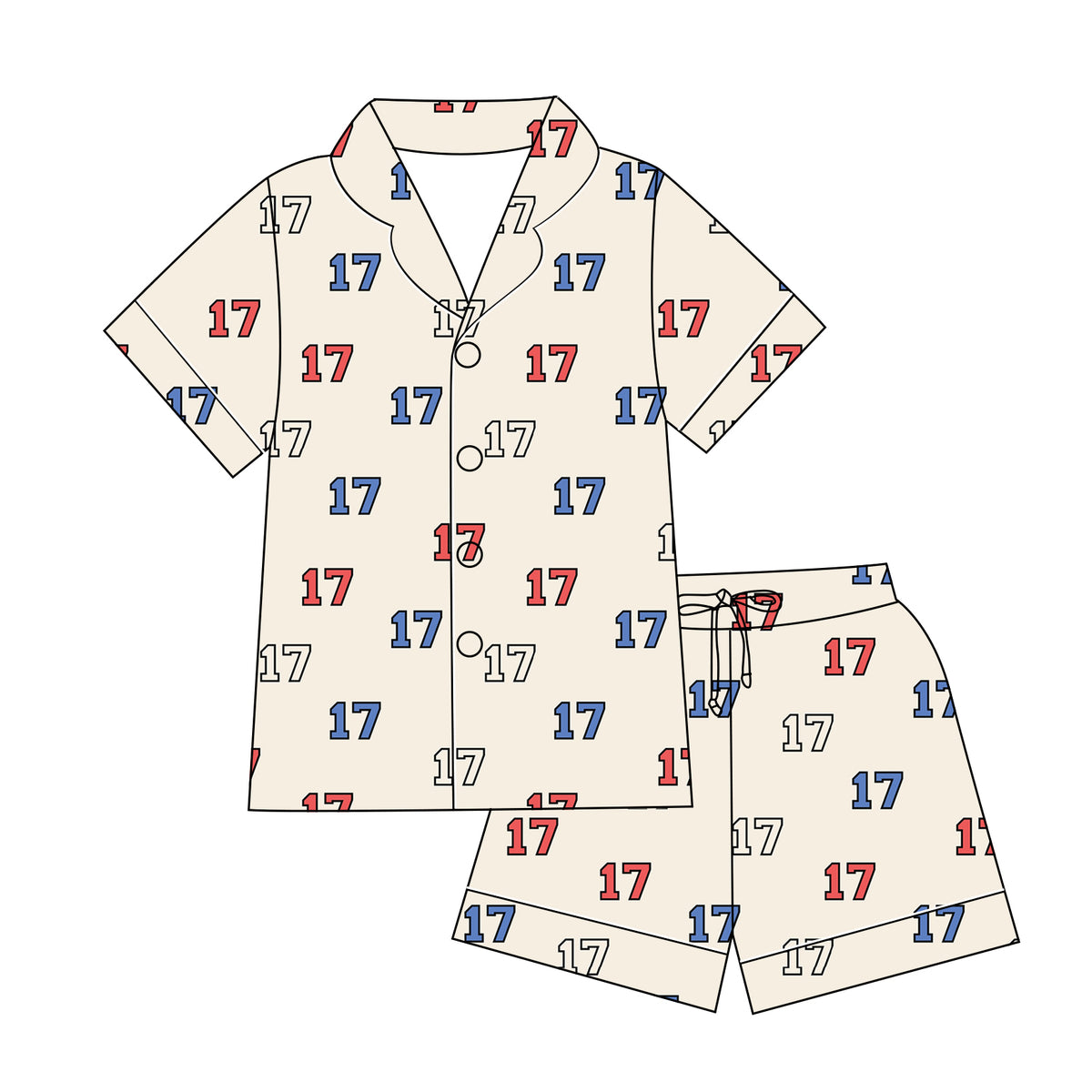 PRESALE: 17 Sideline Snuggles | Women’s Short Set (Est.Ship Date 10/1)