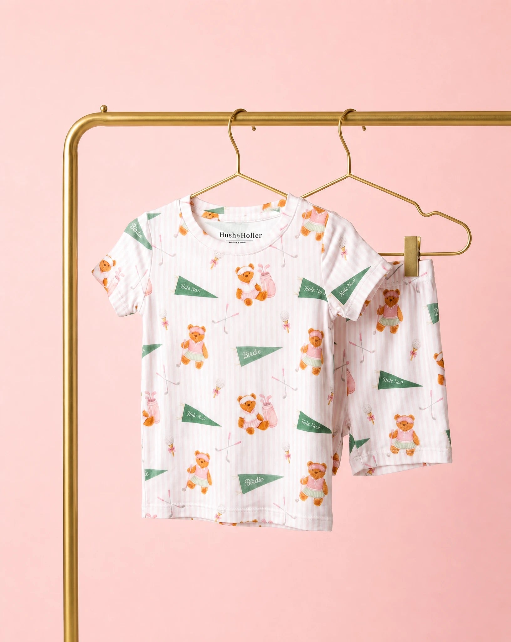 Pink Tee Party | Short Set