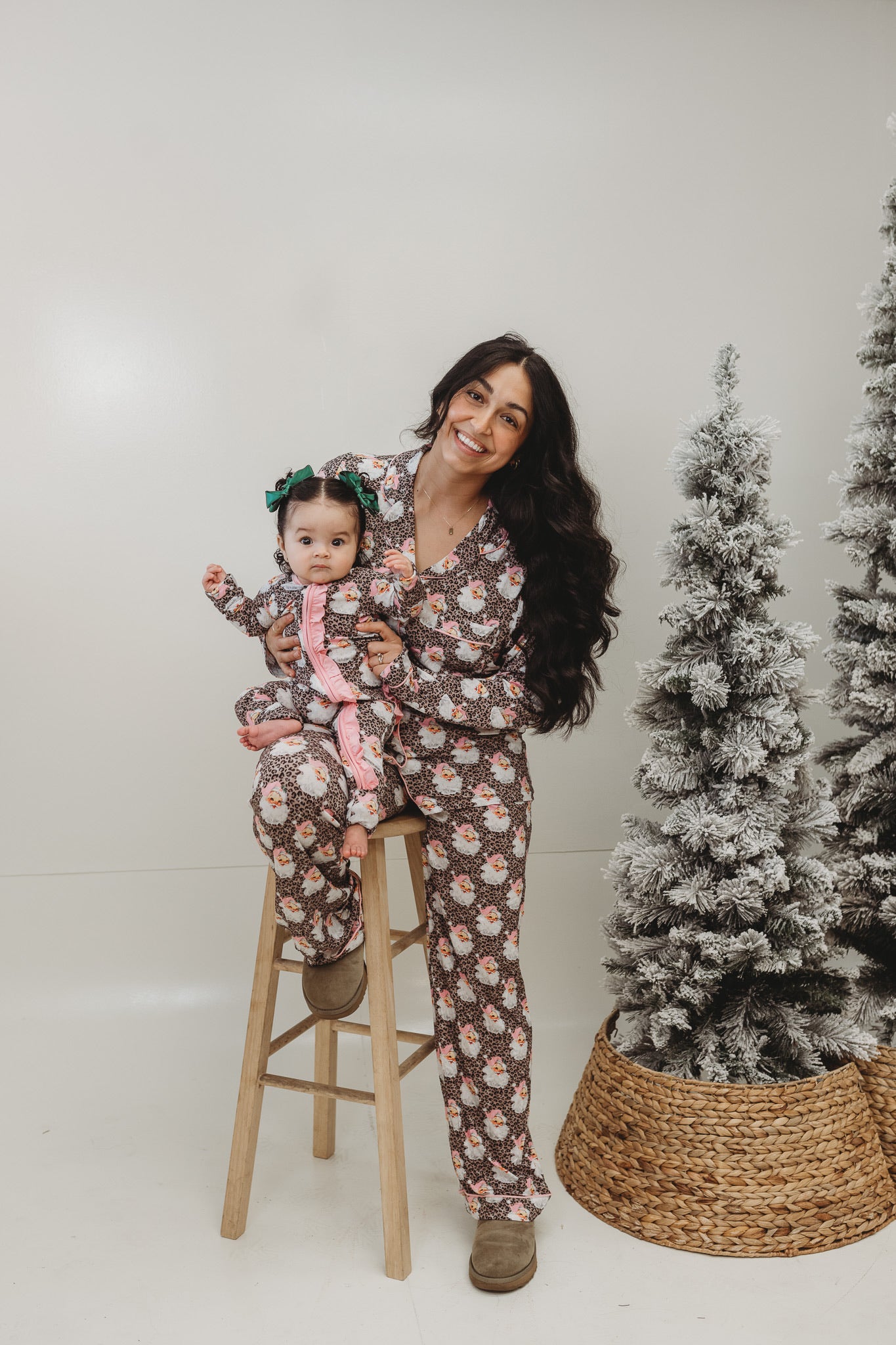 Cheetah Claus | Women's Long Sleeve Set
