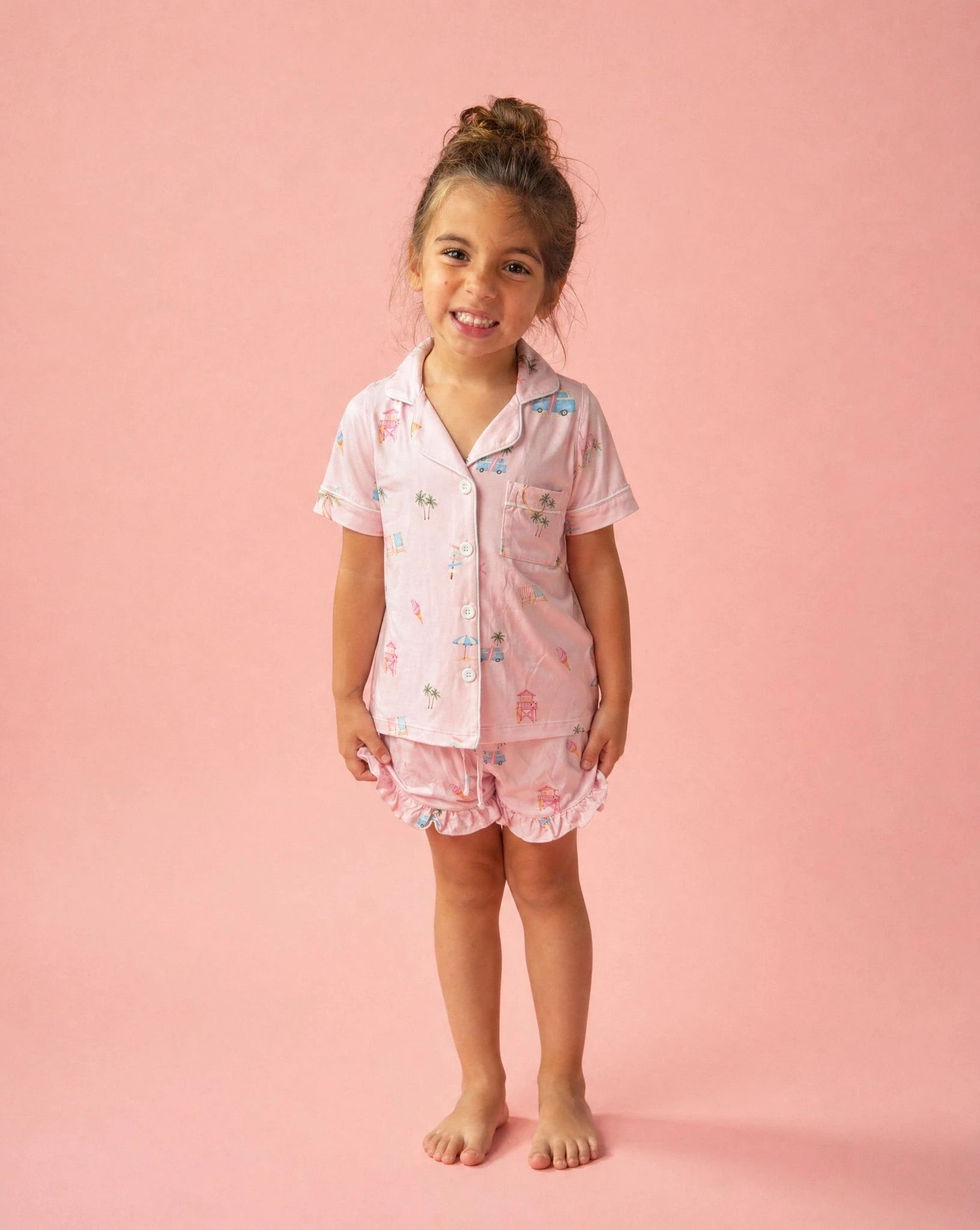 Coastal Club | Ruffle Short Set