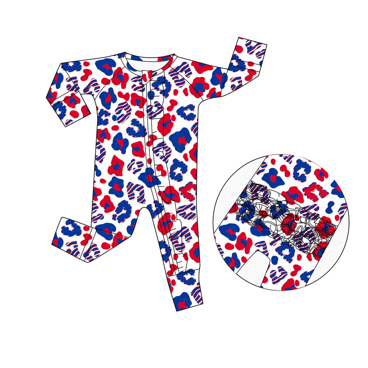 PRESALE: Cheetah Stampede | Signature Ruffle Zippy (Est. Ship Date 10/1)