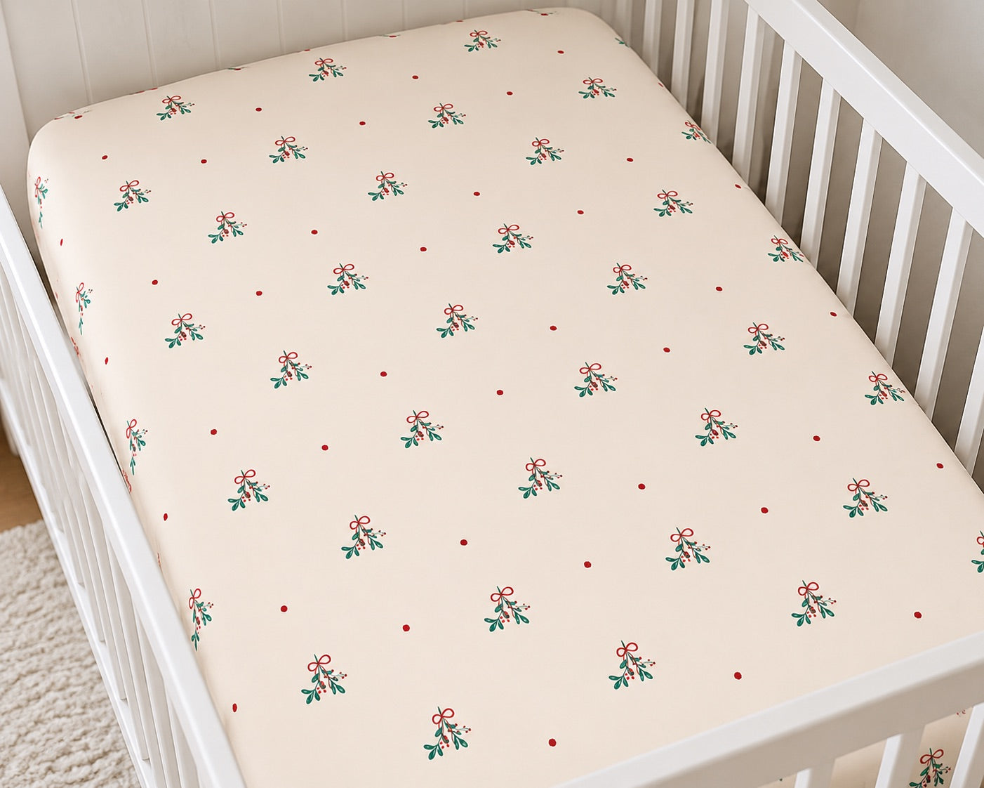 PRESALE: Merry Mistletoe | Crib Sheet (Est. Ship Date 11/10)