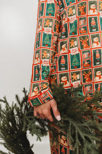 Stamped with Cheer | Women's Long Sleeve Set