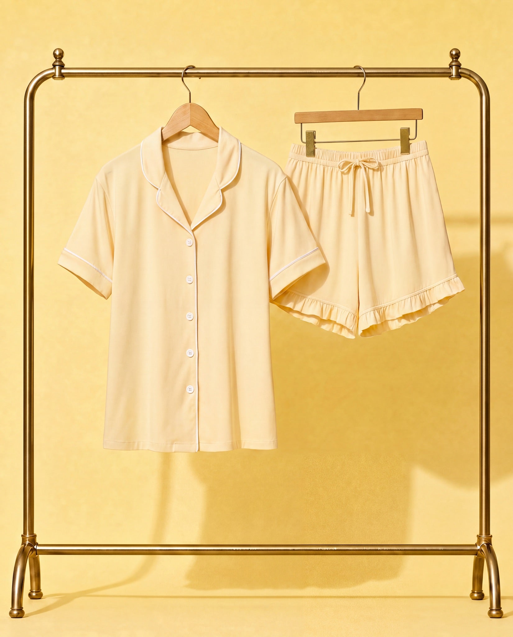 Butter Me Up | Women’s Ruffle Short Set