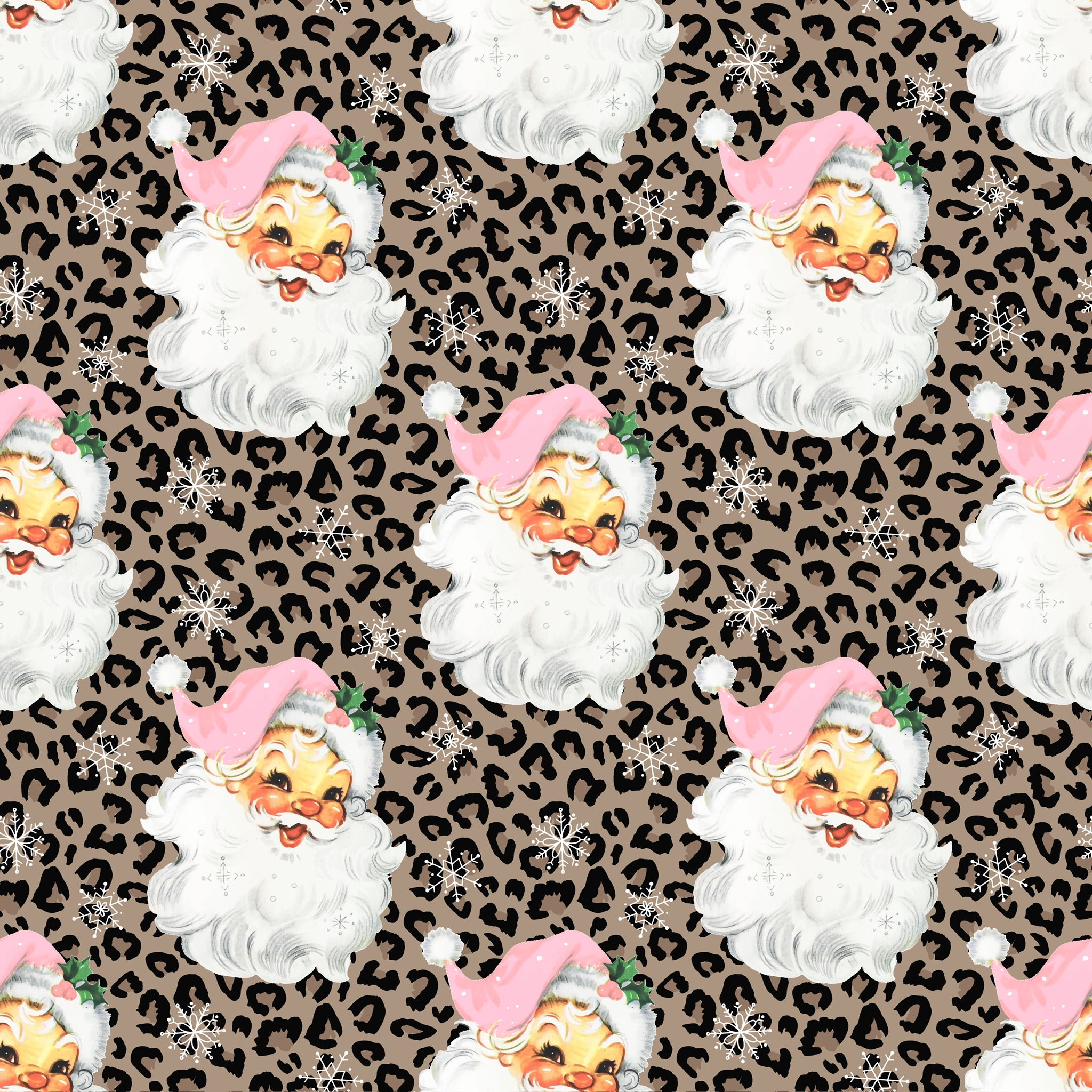 Cheetah Claus | Long Sleeve Set