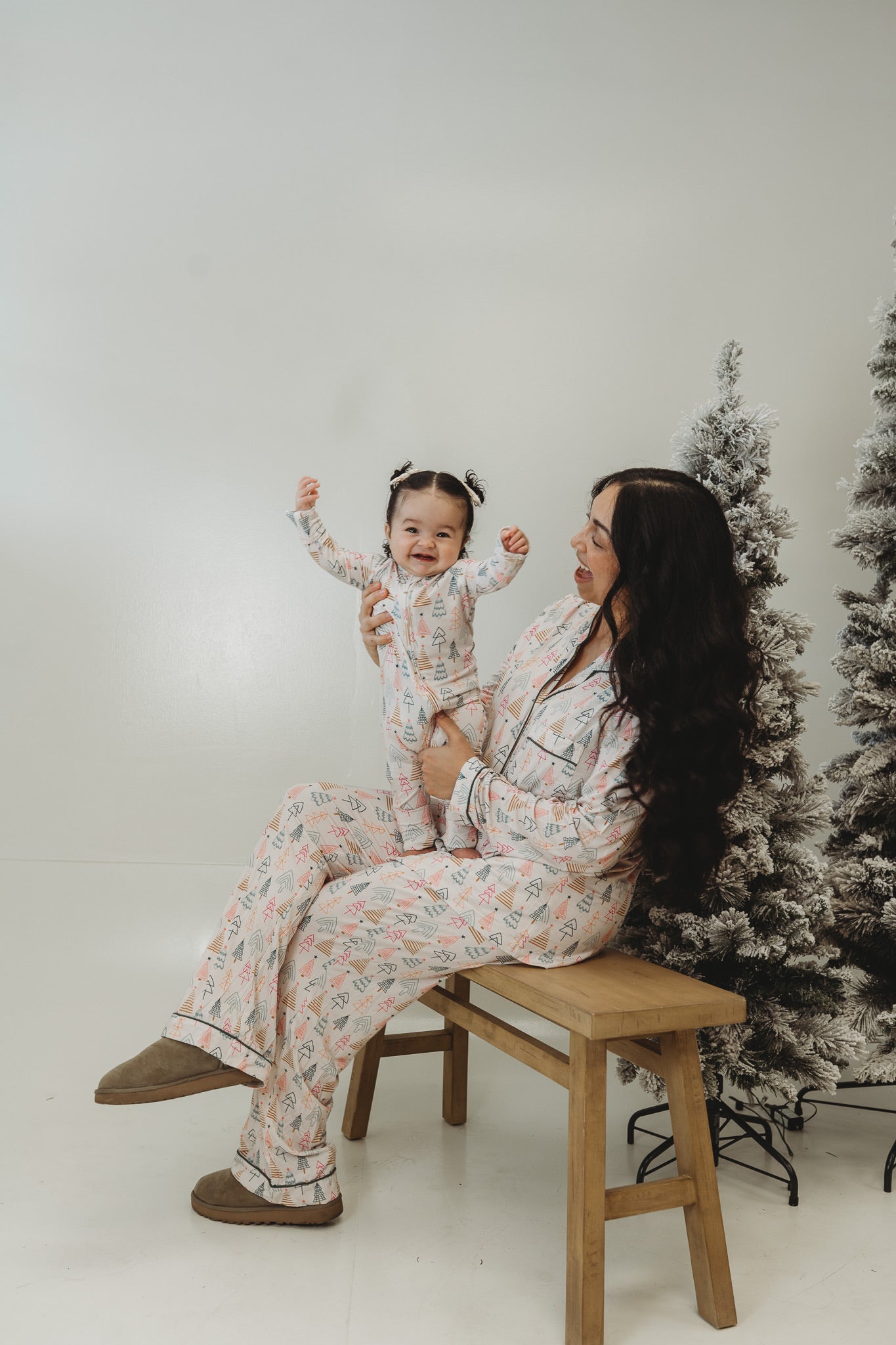 Rosy Pines | Women's Long Sleeve Set