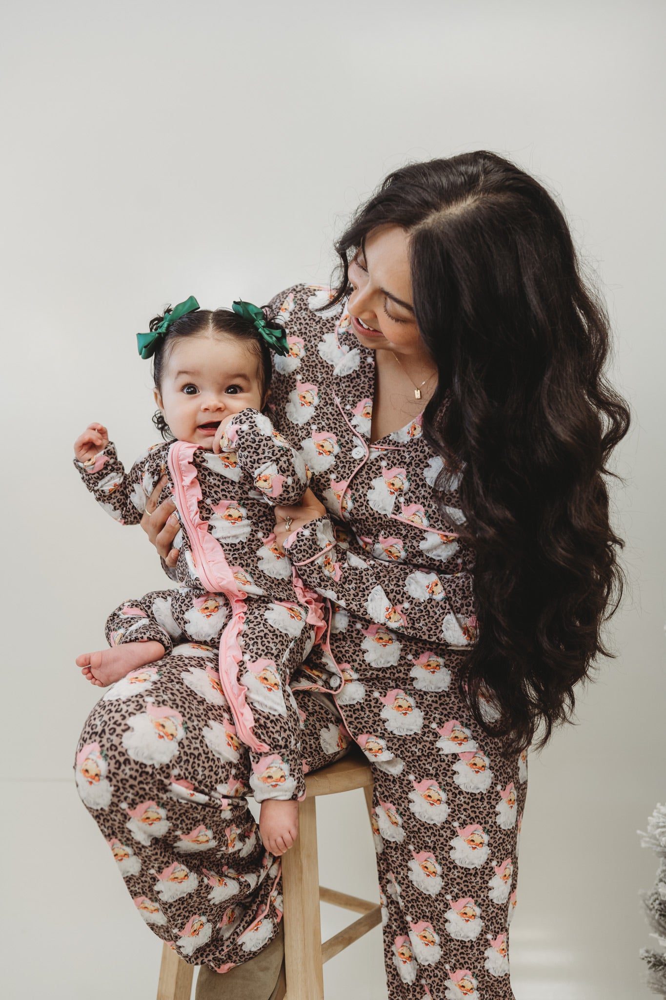 Cheetah Claus | Women's Long Sleeve Set