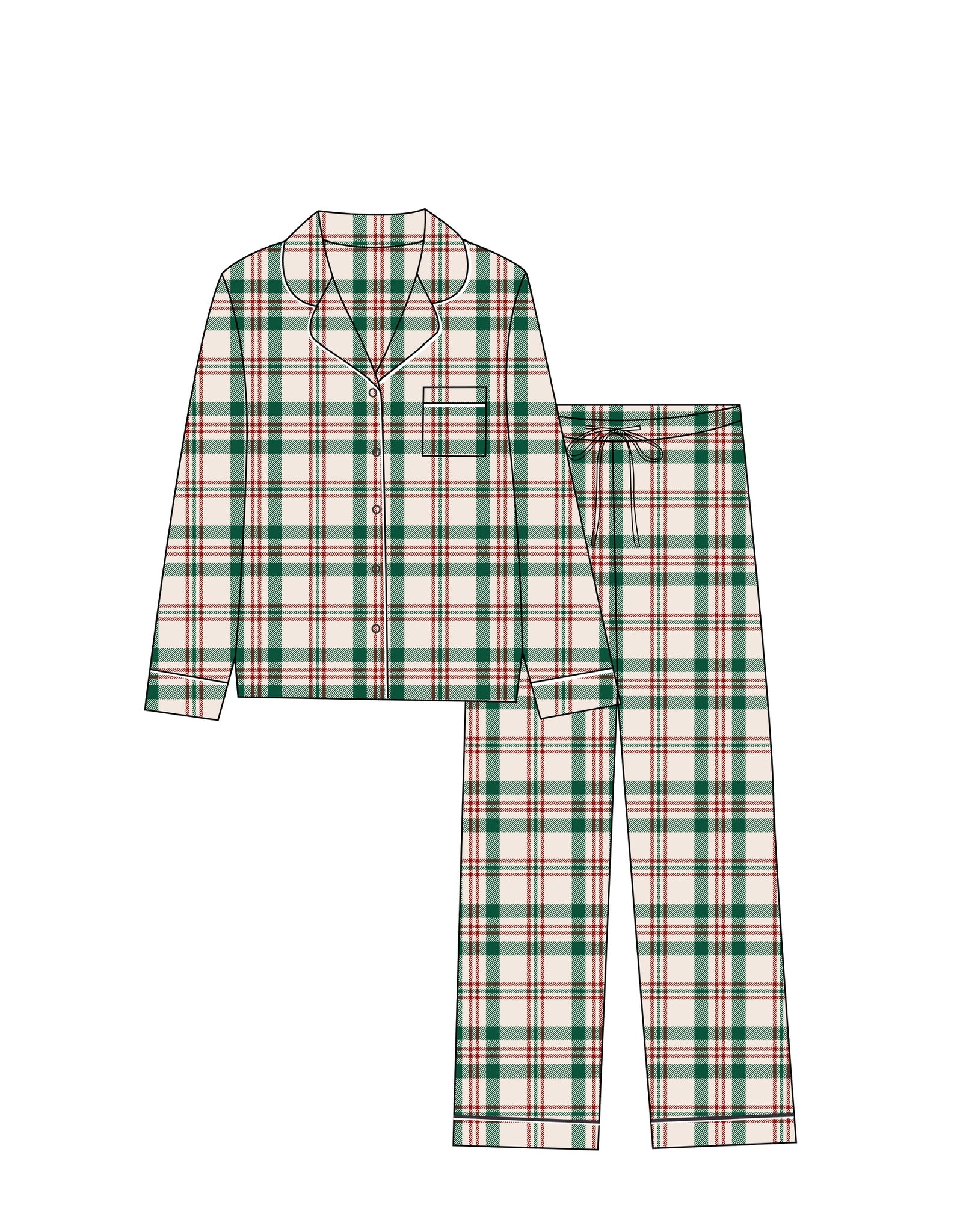PRESALE: Holiday Hearth | Women's Long Sleeve Pant Set (Est. Ship Date 11/10)