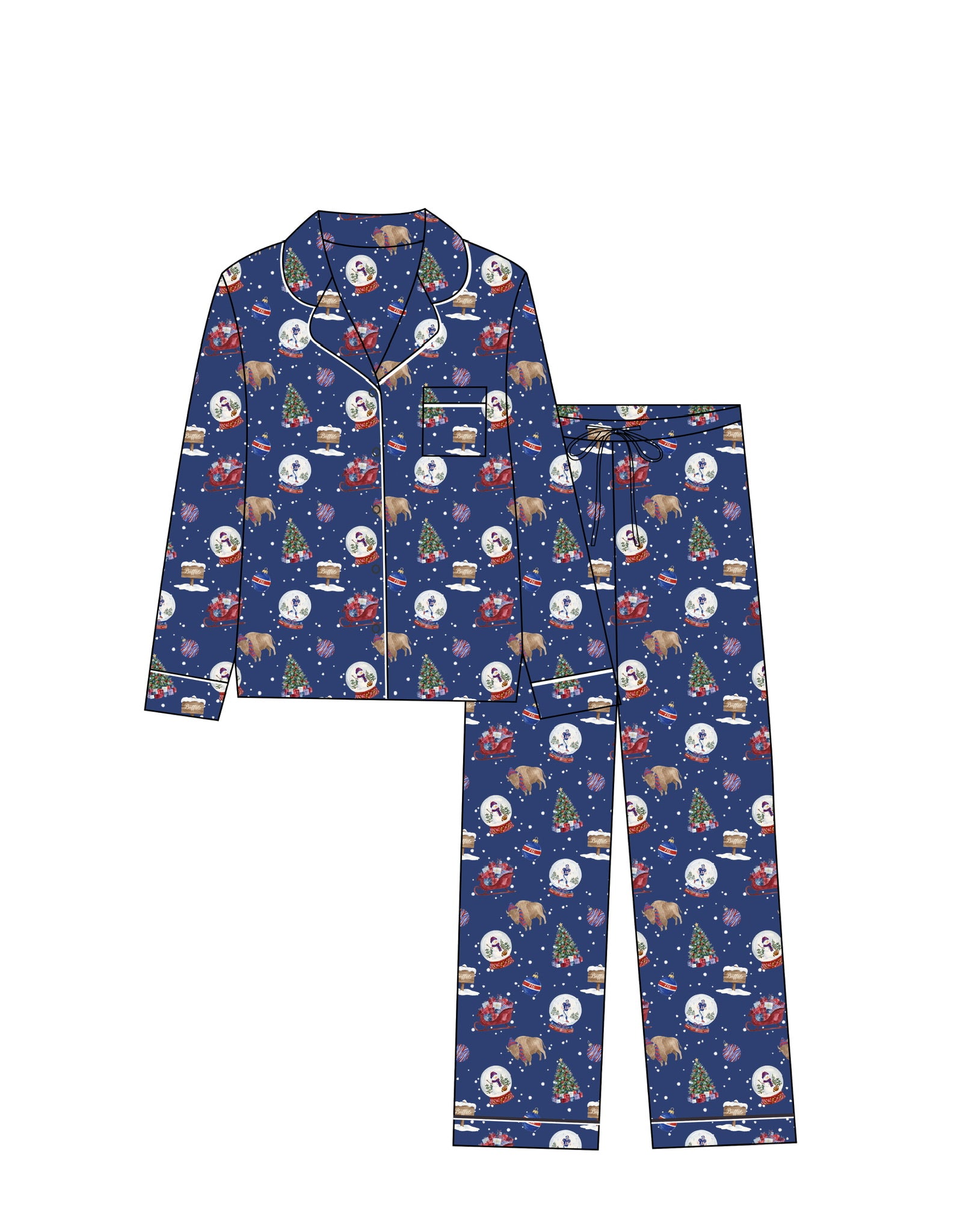 PRESALE: Buffalo Blizzard | Women's Long Sleeve Pant Set (Est. Ship Date 11/10)