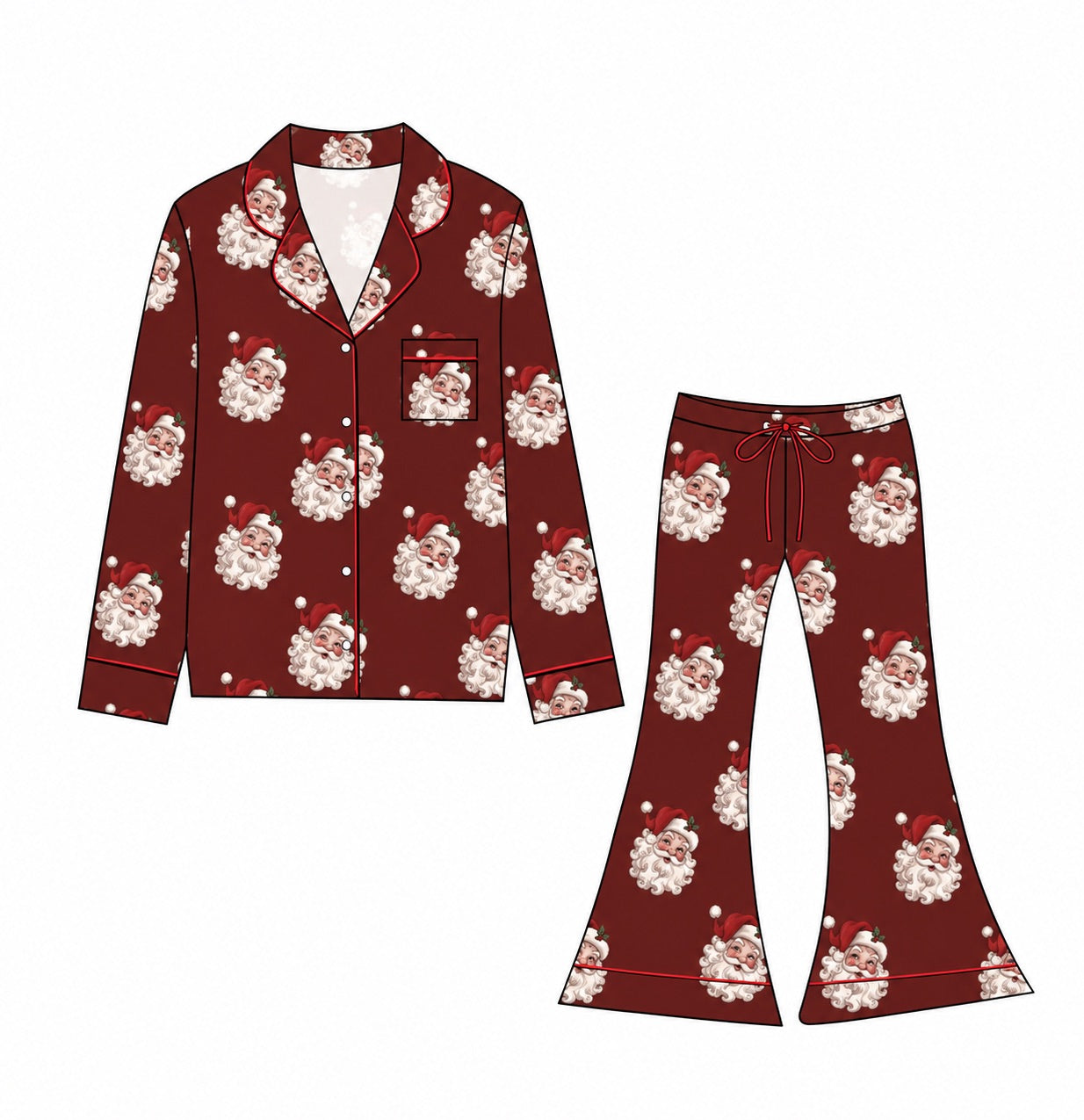 PRESALE: Santa Baby | Flared Pant Set (Est. Ship Date 11/10)