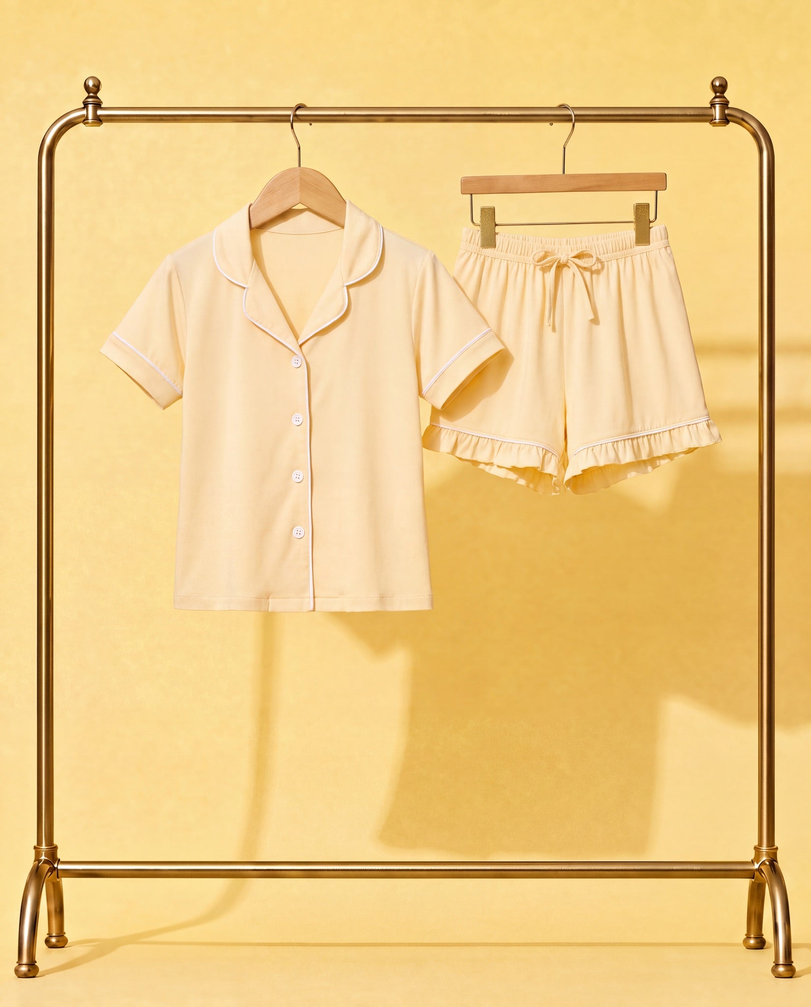 Butter Me Up | Kid’s Ruffle Short Set