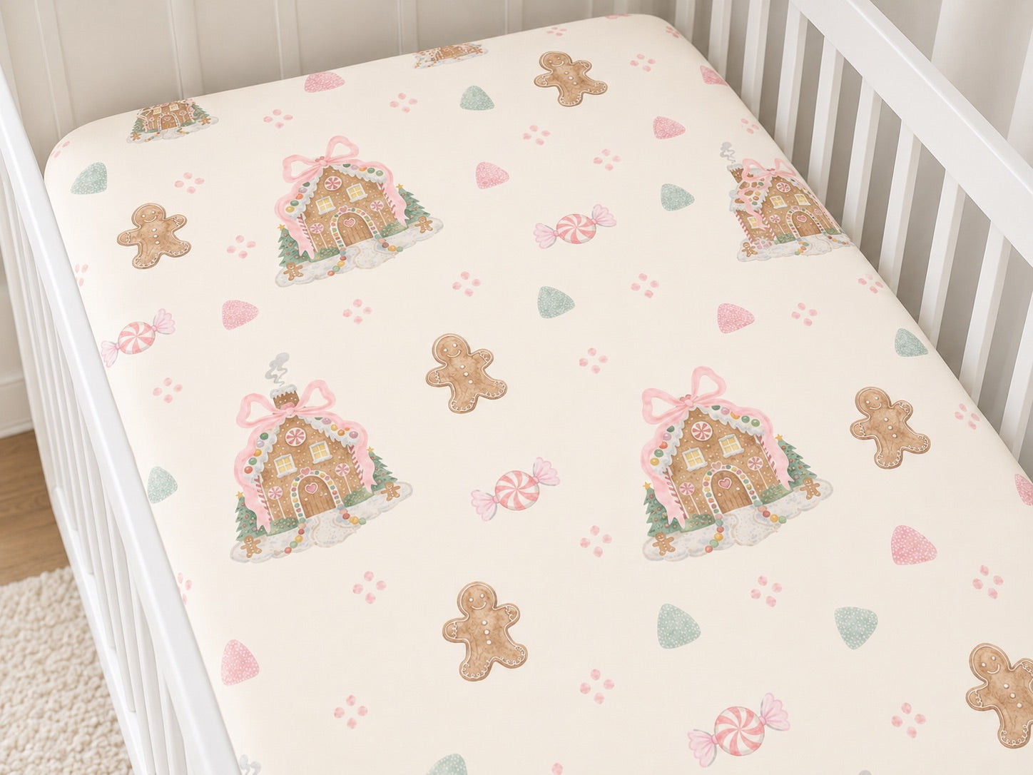 PRESALE: Peppermint Lane | Crib Sheet (Est. Ship Date 11/10)