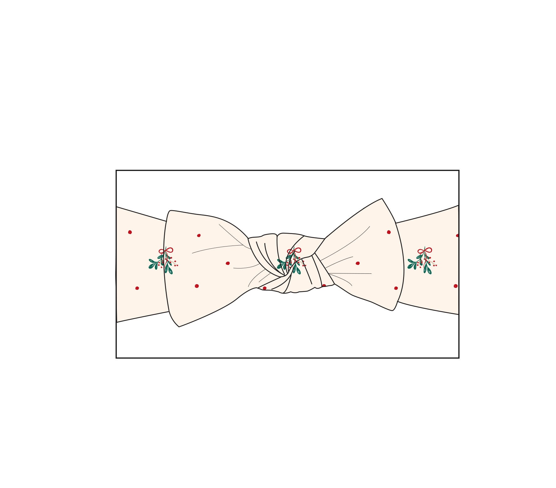 PRESALE: Merry Mistletoe | Headband (Est. Ship Date 11/10)