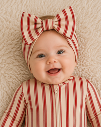 PRESALE: Candy Cane Stripe | Headband (Est. Ship Date 11/10)