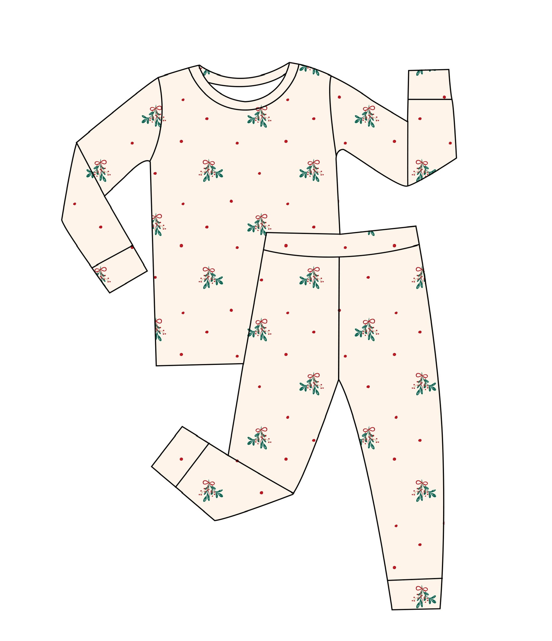 PRESALE: Merry Mistletoe | Two Piece Set (Est. Ship Date 11/10)