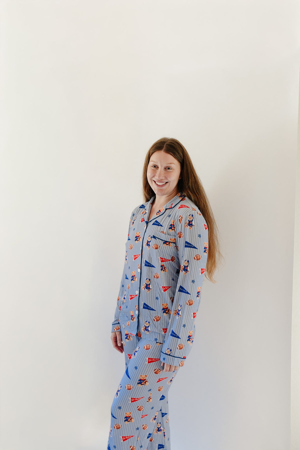 PRESALE: Tailgate Teddy | Women's Long Sleeve Pant Set (Est. Ship Date 10/1)