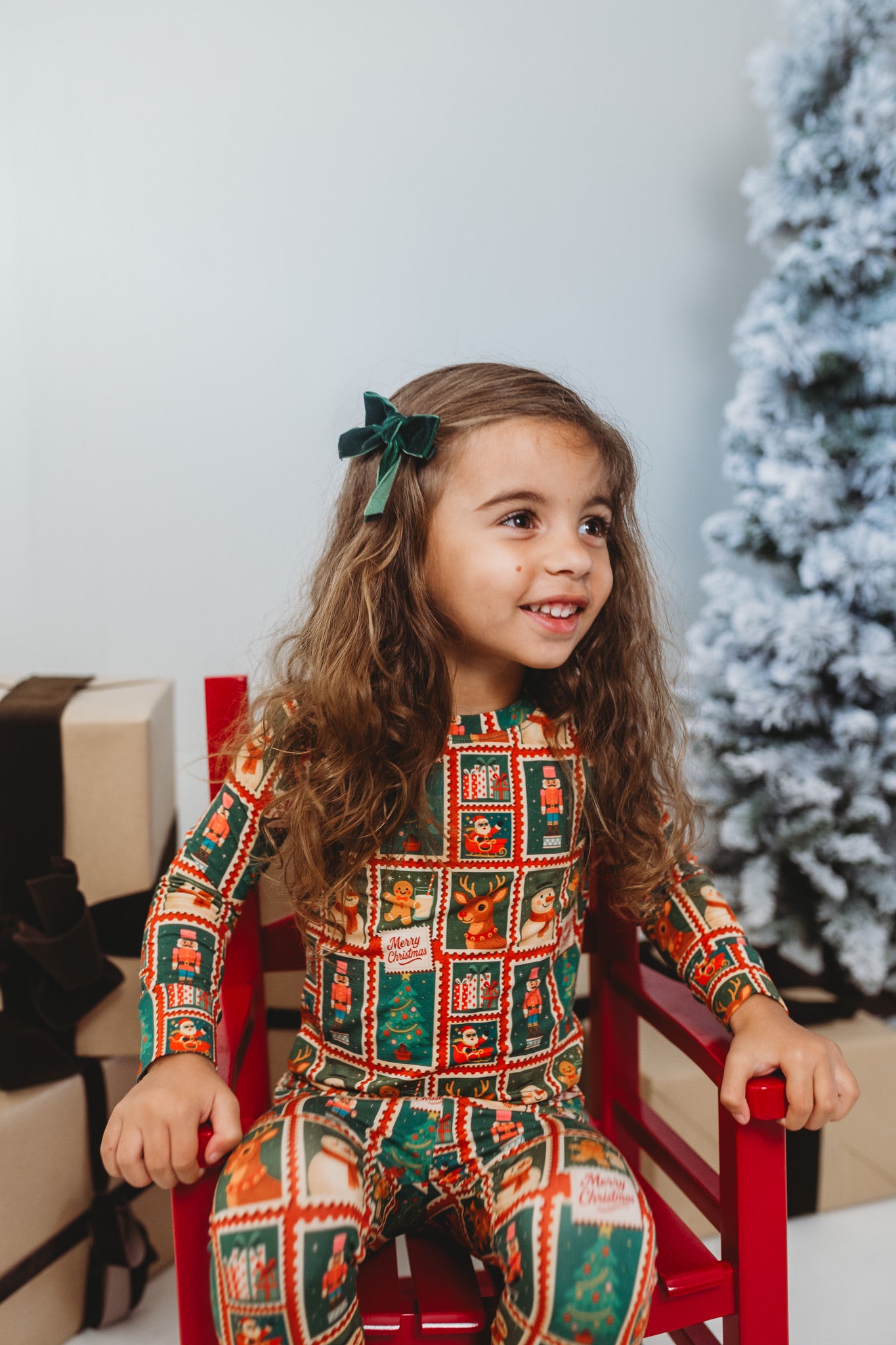 Stamped with Cheer | Long Sleeve Set