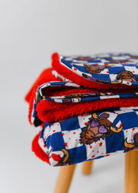 Buffalo Buddy | 50x50 Plush Blanket