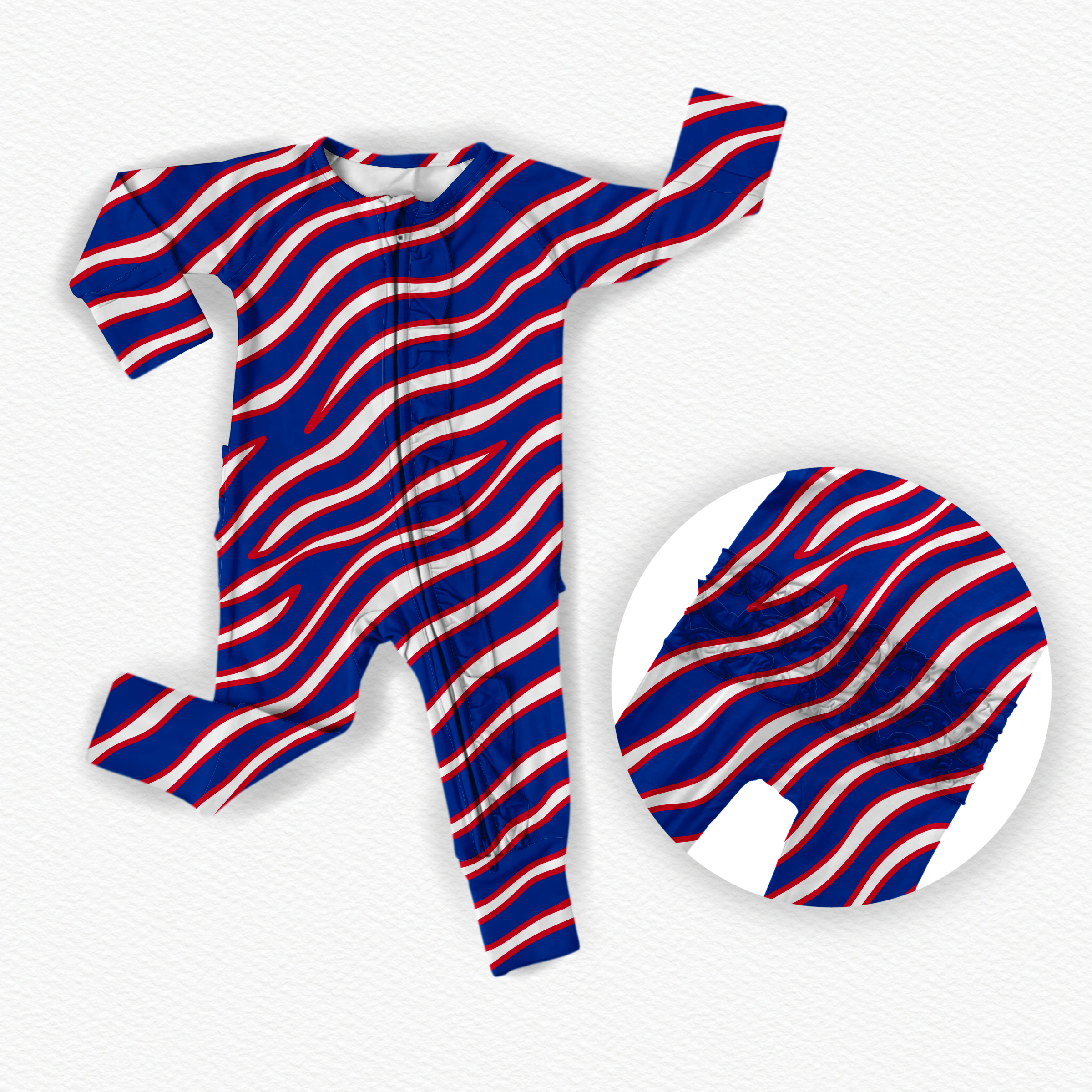 Victory Stripes | Ruffle Zippy