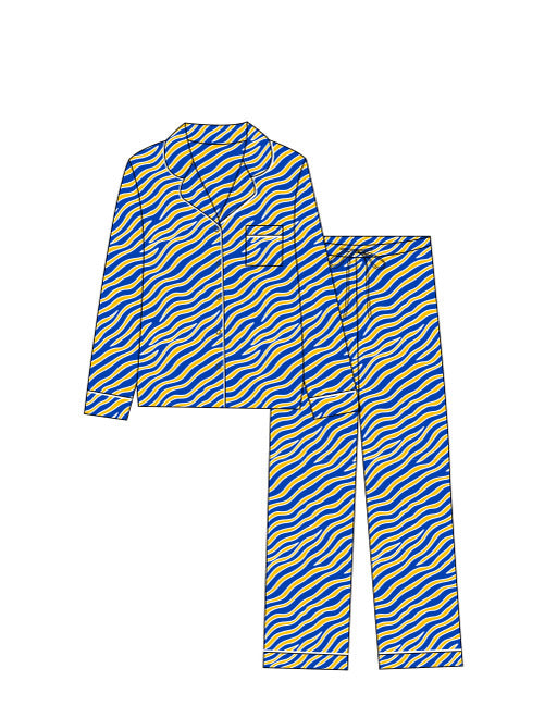 Golden Victory | Women's Long Sleeve Pant Set