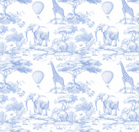 Baby Blue Safari | Women's Long Sleeve Set